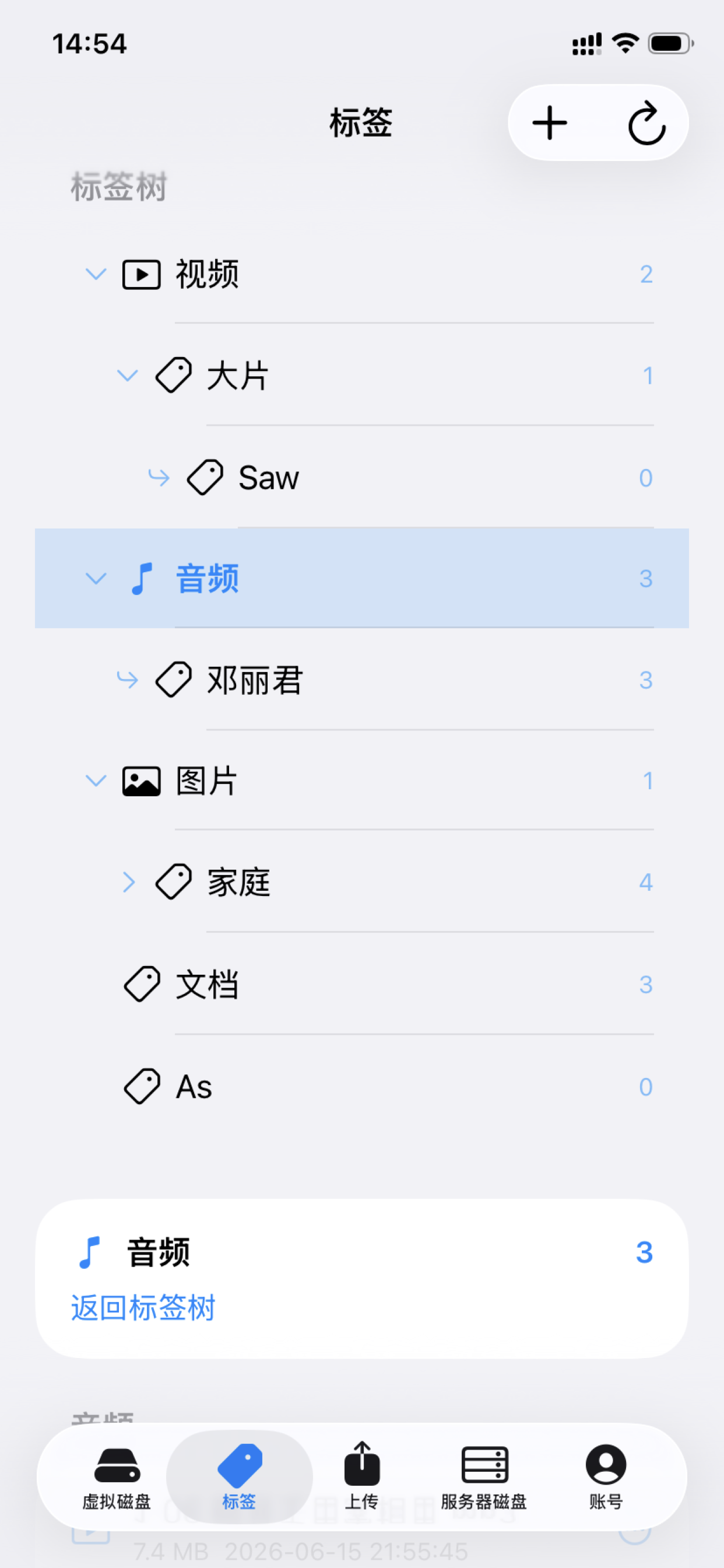 webcool iOS tag tree